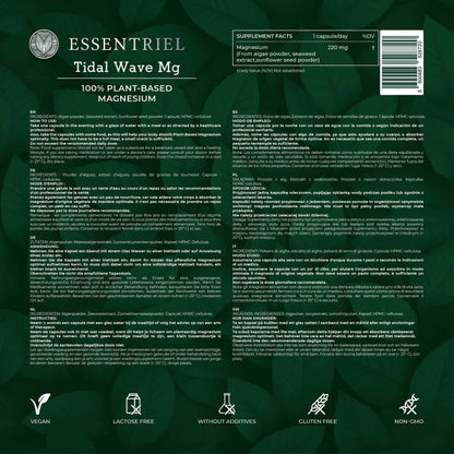 Tidal Wave Mg | Marine Magnesium Complex | 60 Capsules - Essentriel